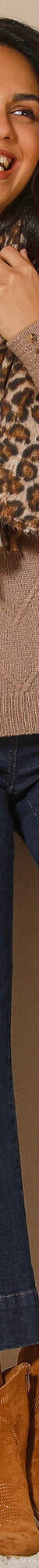 Pull maille fantaisie et détail boutons poignets, toucher doux  (taupe) Pull maille fantaisie et détail boutons poignets, toucher doux  (taupe)